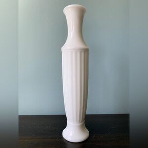 Vintage Milk Glass Bud Vase by E.O.Brody